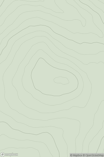 Thumbnail image for Meaul [The Glenkens to Annandale] showing contour plot for surrounding peak